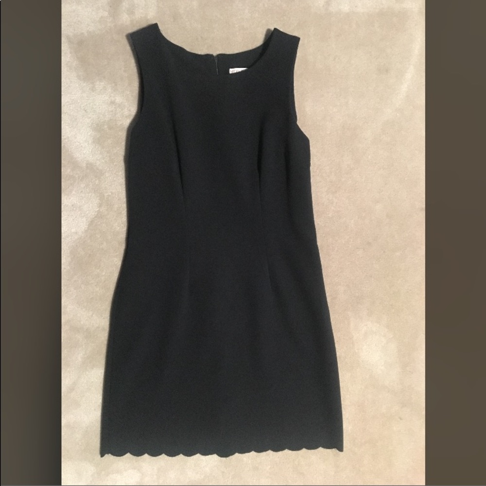 Merona Black Dress with Scalloped Bottom
